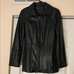 Jones New York leather jacket